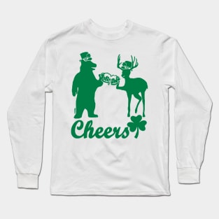 Happy St Patricks Day Cheers ! Long Sleeve T-Shirt